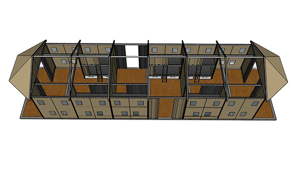 Customize up to six sections as needed